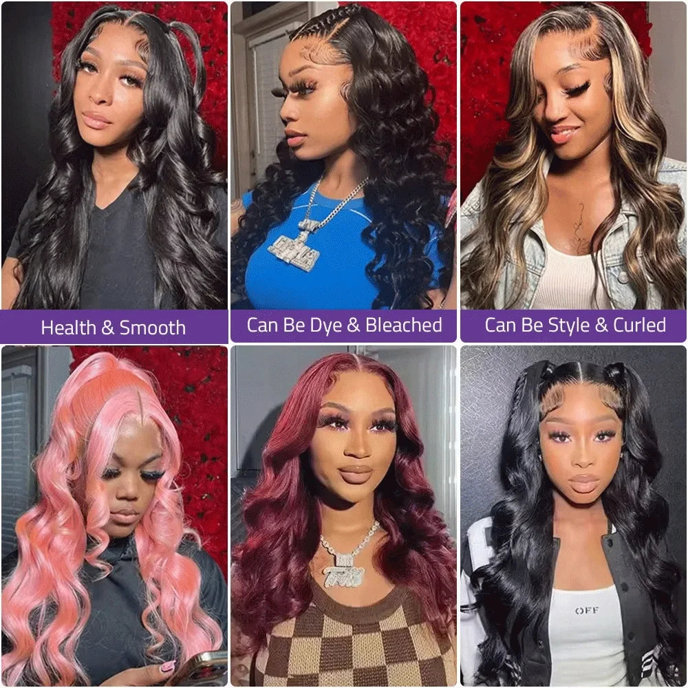 Halo Beauty Body Wave HD Transparent Lace Wig