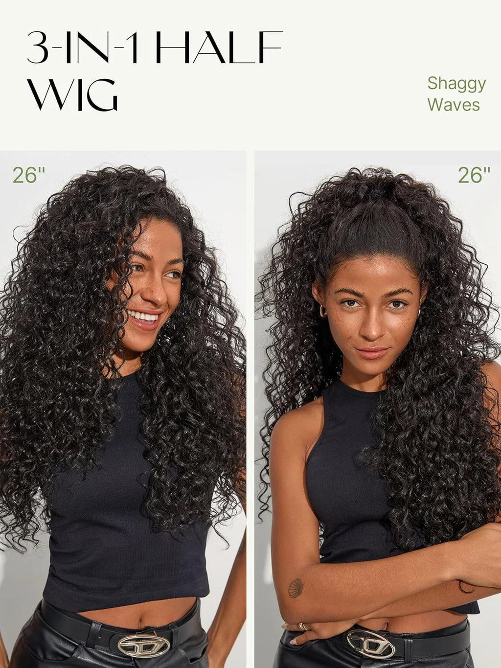 Halo Beauty Afro Kinky Curly Wig