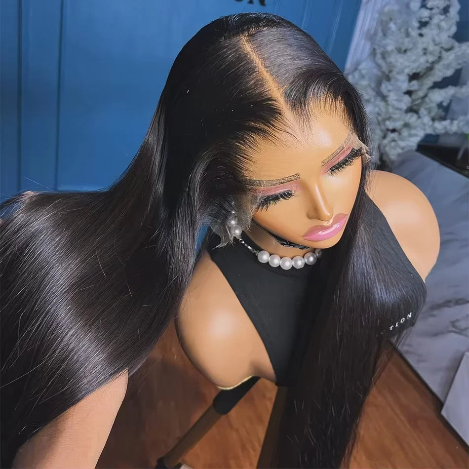 Halo Beauty 40” Bone Straight HD Lace Wig