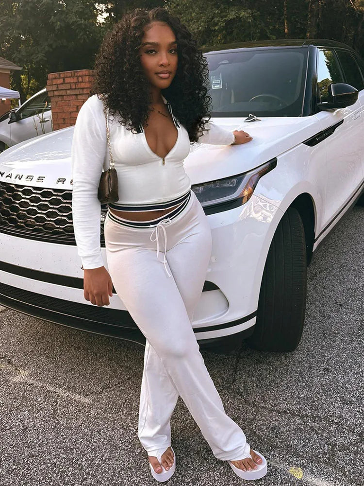 Halo Stripe Lounge Set