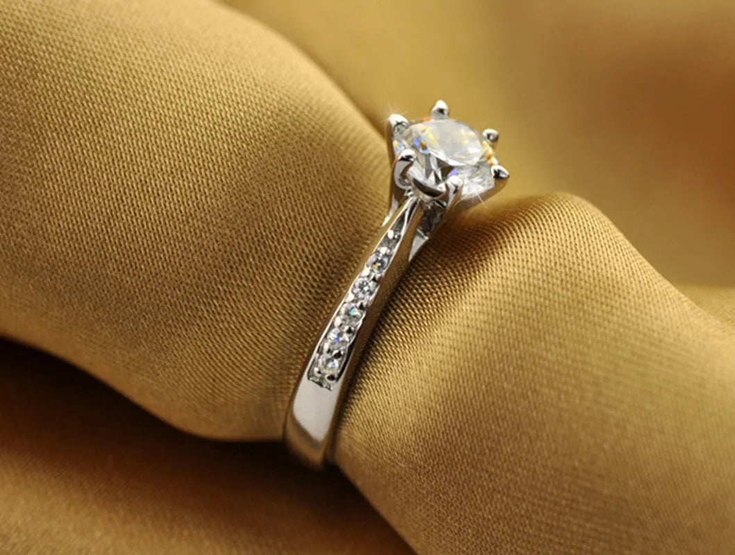 Halo Heart Signature Ring