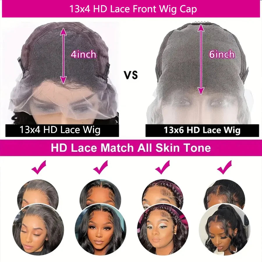Halo Beauty Luxe Deep Wave Wig