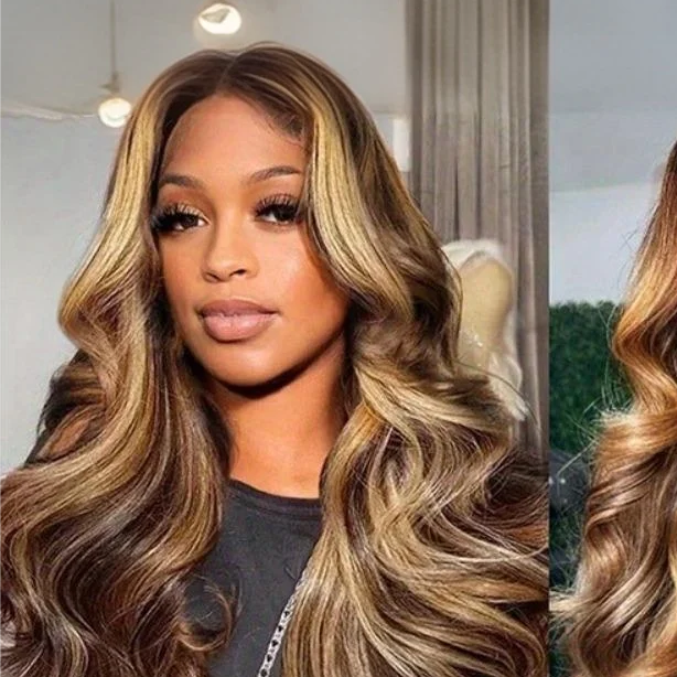 Halo Honey Blonde Luxe Wig – Glueless HD