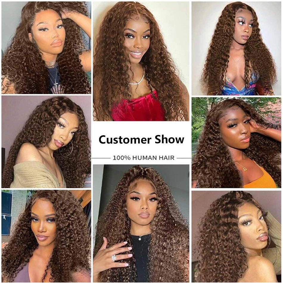 Halo Beauty Mocha Brown HD Lace Wig