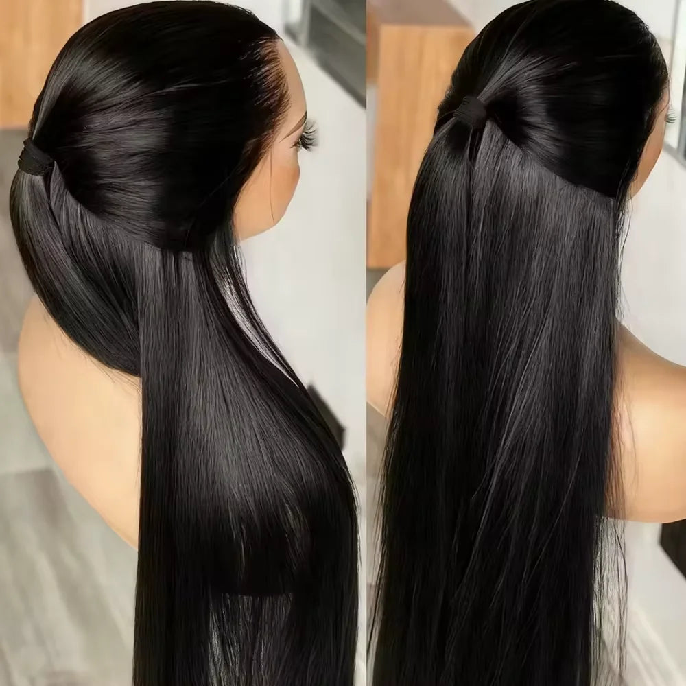 Halo Beauty 40” Bone Straight HD Lace Wig