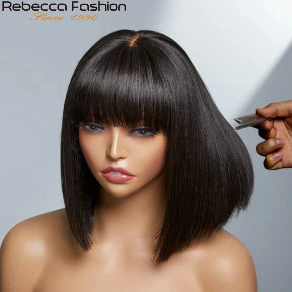 Halo Silk Bang Wig