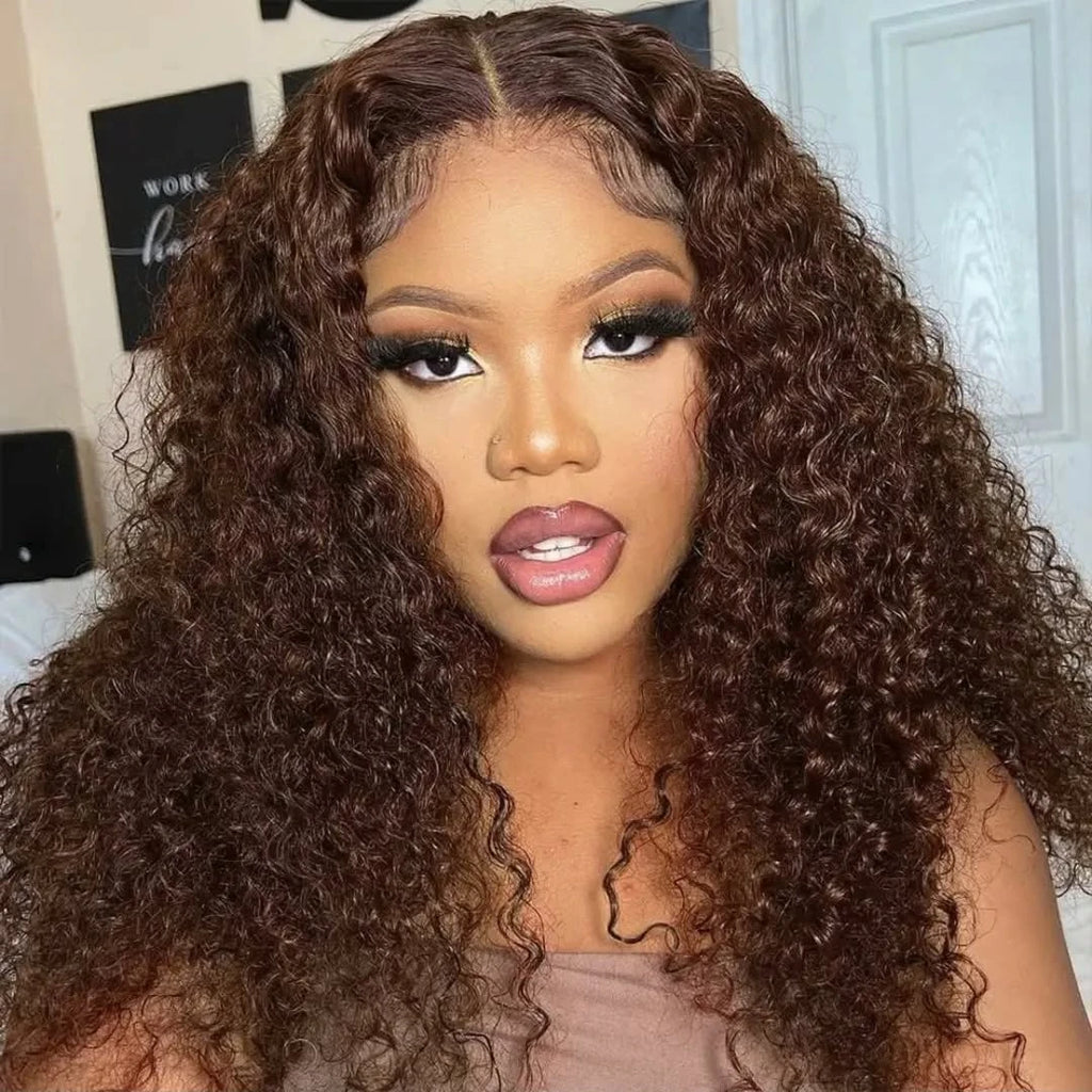 Halo Beauty Mocha Brown HD Lace Wig