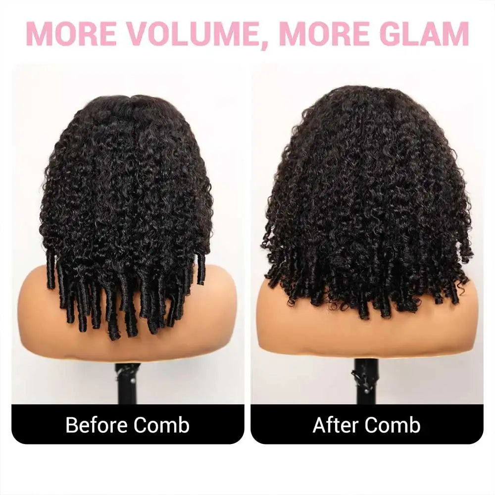 Halo Burmese Goddess Wig – 250% Density Human Hair Wig