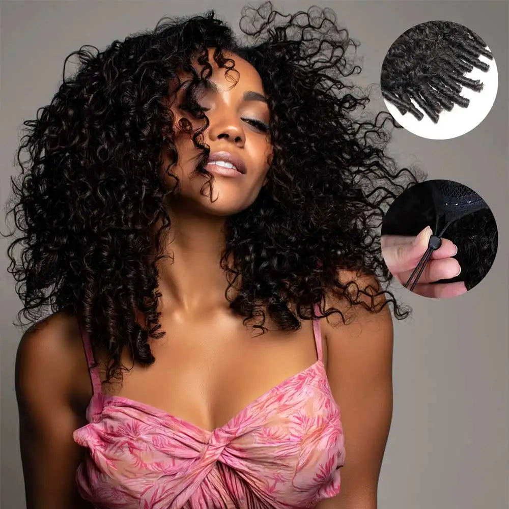 Halo Burmese Goddess Wig – 250% Density Human Hair Wig