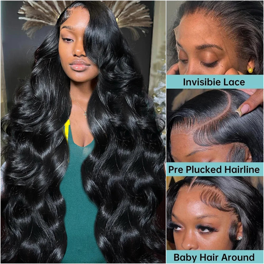 Halo Beauty Body Wave HD Transparent Lace Wig