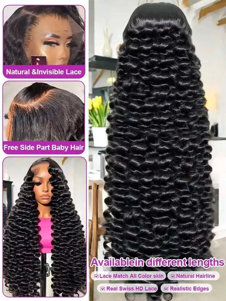 Halo Luxe Loose Deep Wave Wig