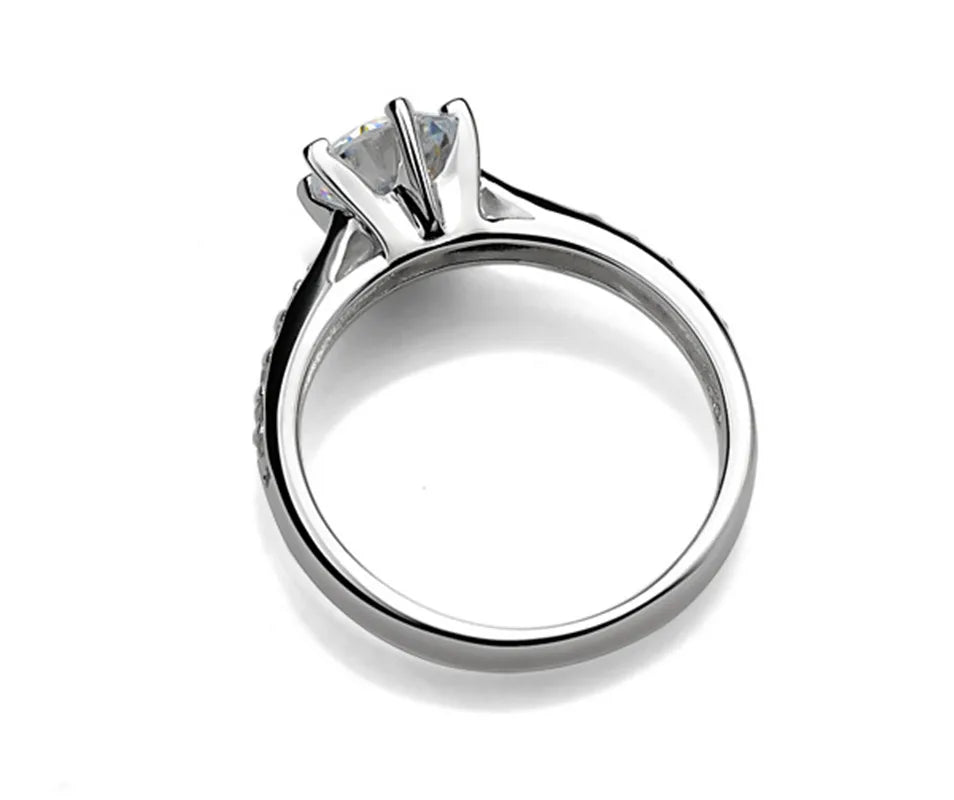 Halo Heart Signature Ring