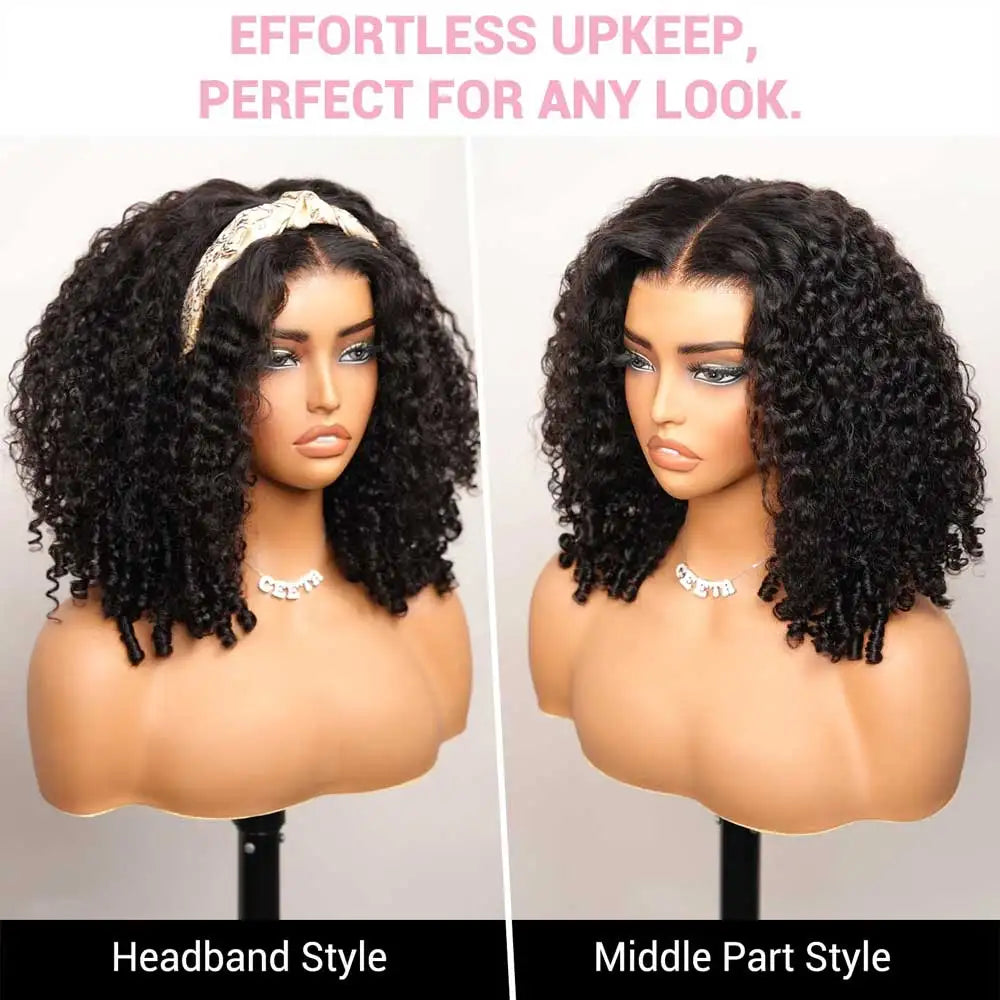 Halo Burmese Goddess Wig – 250% Density Human Hair Wig