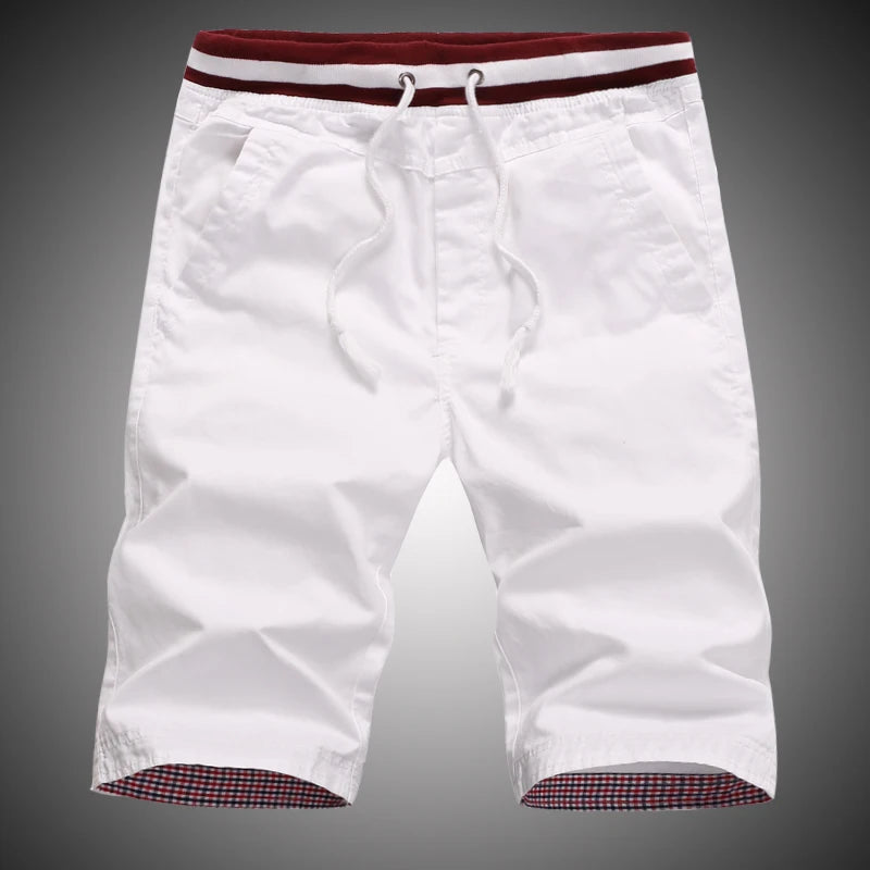 Shorts Men 2026 Summer Fashion Mens Shorts Casual Cotton Bermuda Masculina Chino Beach Shorts Joggers Knee Length Shorts