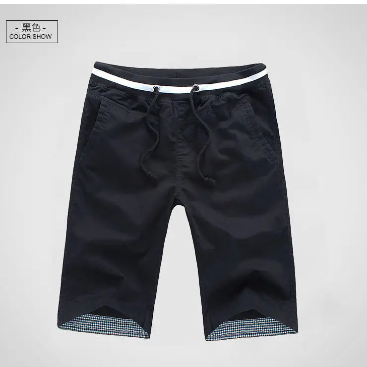 Shorts Men 2026 Summer Fashion Mens Shorts Casual Cotton Bermuda Masculina Chino Beach Shorts Joggers Knee Length Shorts