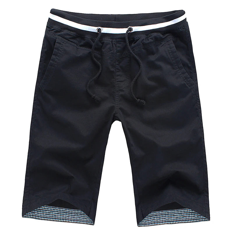 Shorts Men 2026 Summer Fashion Mens Shorts Casual Cotton Bermuda Masculina Chino Beach Shorts Joggers Knee Length Shorts