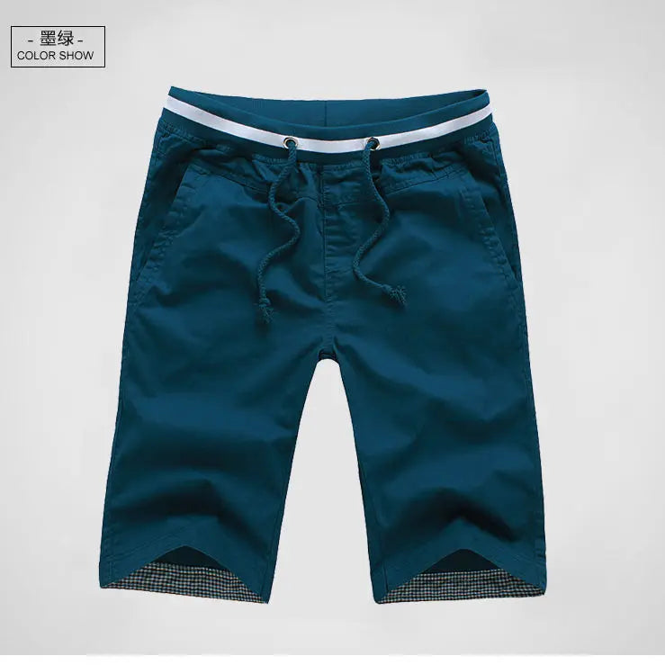 Shorts Men 2026 Summer Fashion Mens Shorts Casual Cotton Bermuda Masculina Chino Beach Shorts Joggers Knee Length Shorts
