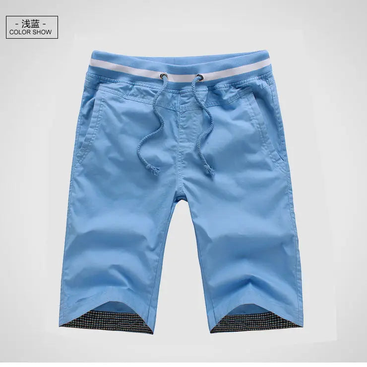 Shorts Men 2026 Summer Fashion Mens Shorts Casual Cotton Bermuda Masculina Chino Beach Shorts Joggers Knee Length Shorts