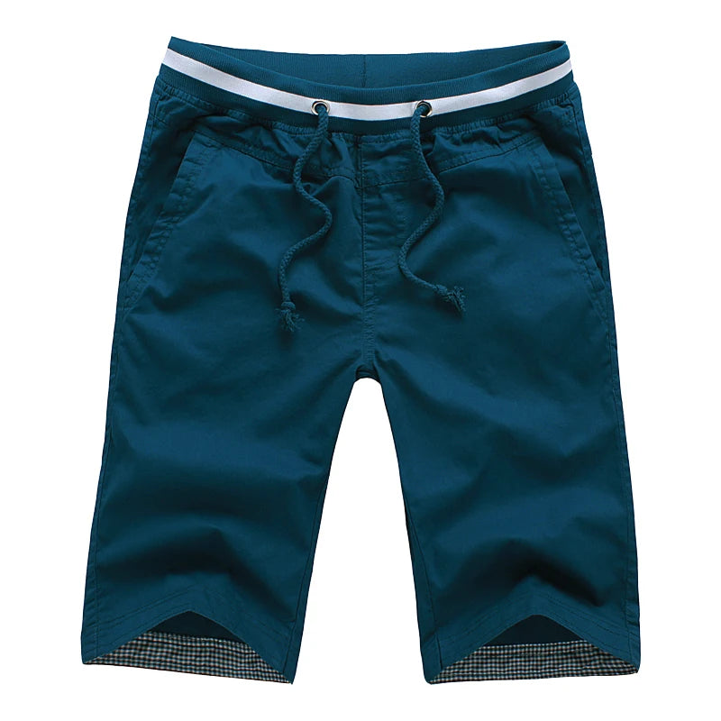Shorts Men 2026 Summer Fashion Mens Shorts Casual Cotton Bermuda Masculina Chino Beach Shorts Joggers Knee Length Shorts