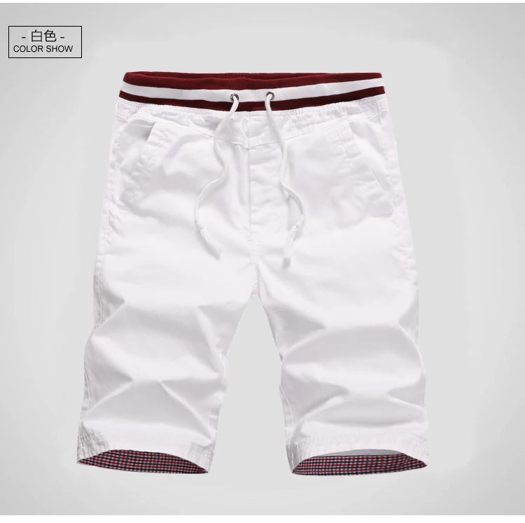 Shorts Men 2026 Summer Fashion Mens Shorts Casual Cotton Bermuda Masculina Chino Beach Shorts Joggers Knee Length Shorts