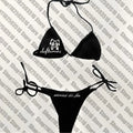 Halo Noir Bikini Set