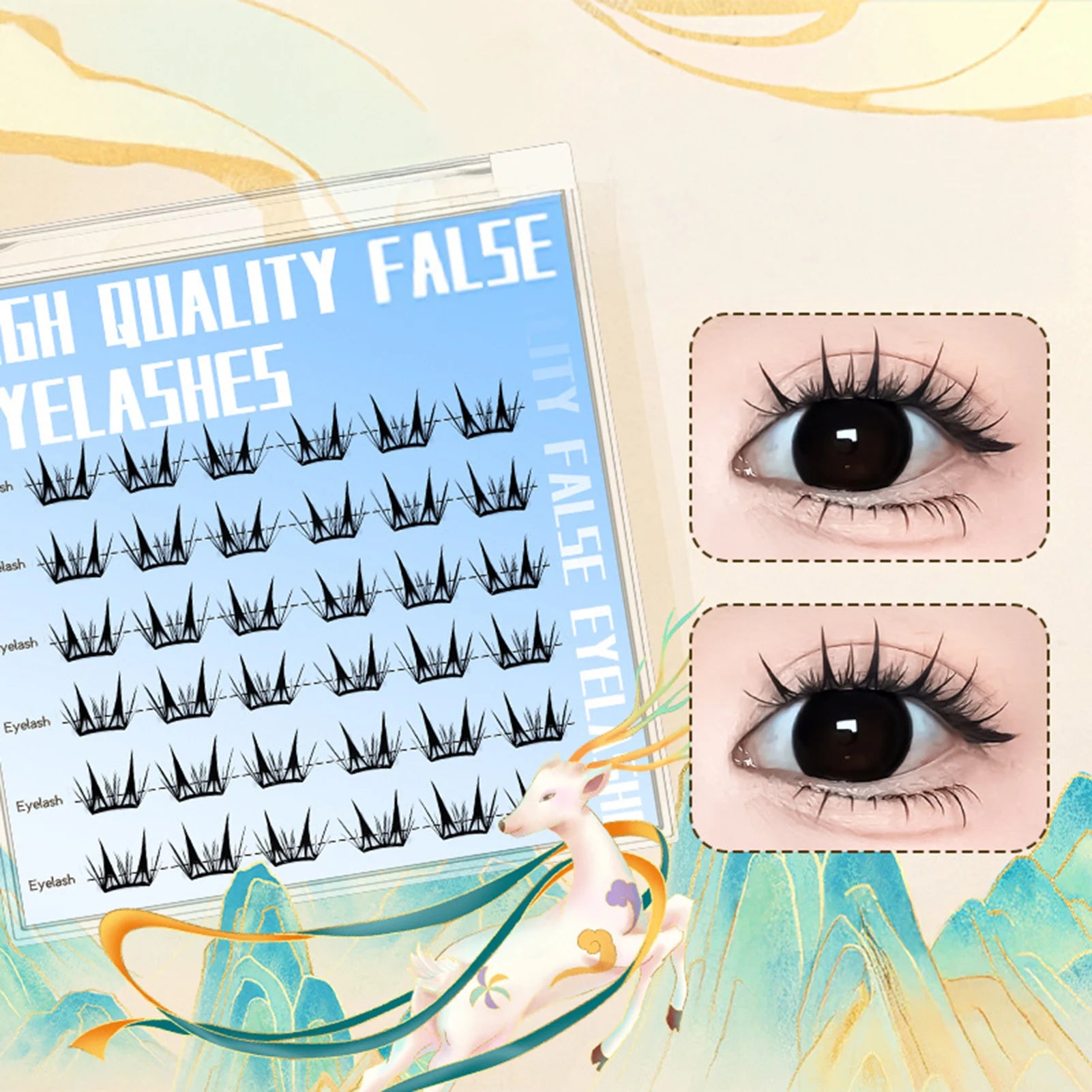 Halo Beauty™ Doll Eye Lash Clusters