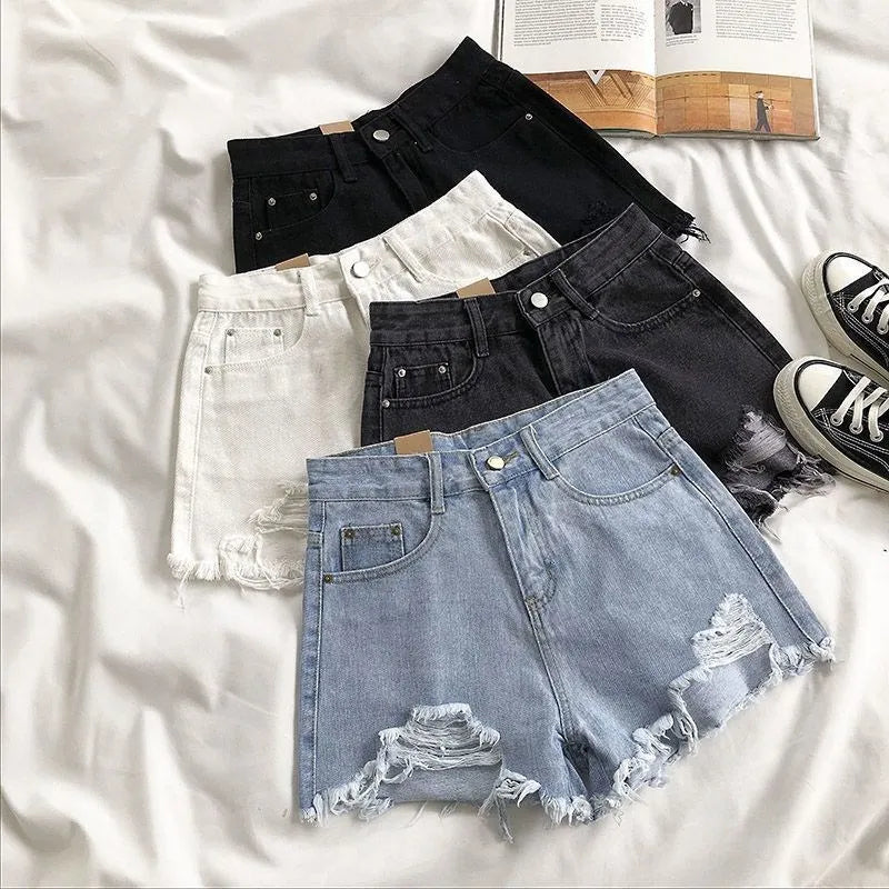 Halo Heart™ Summer Escape Denim Shorts