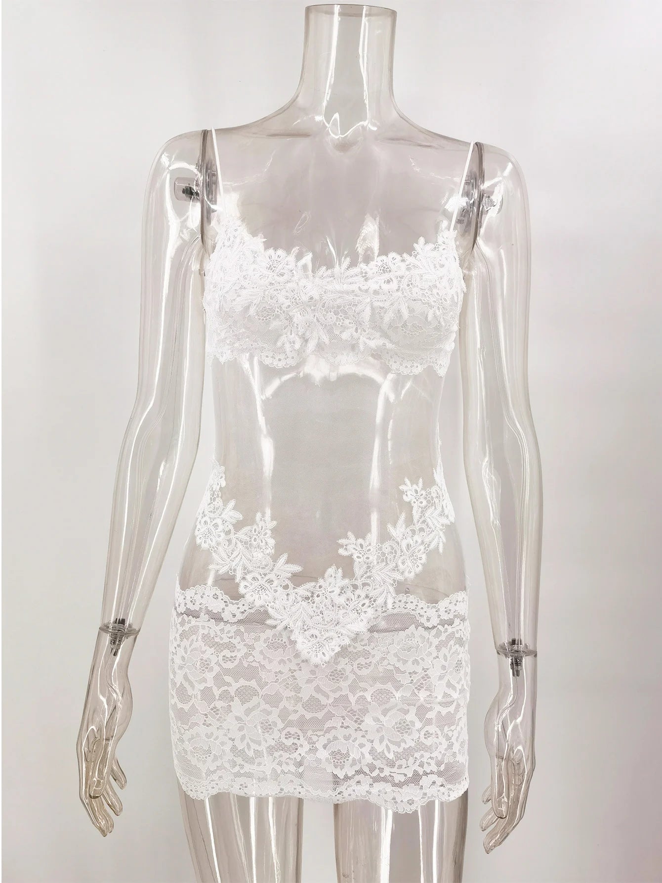Lace Me In Luxury Mini Dress