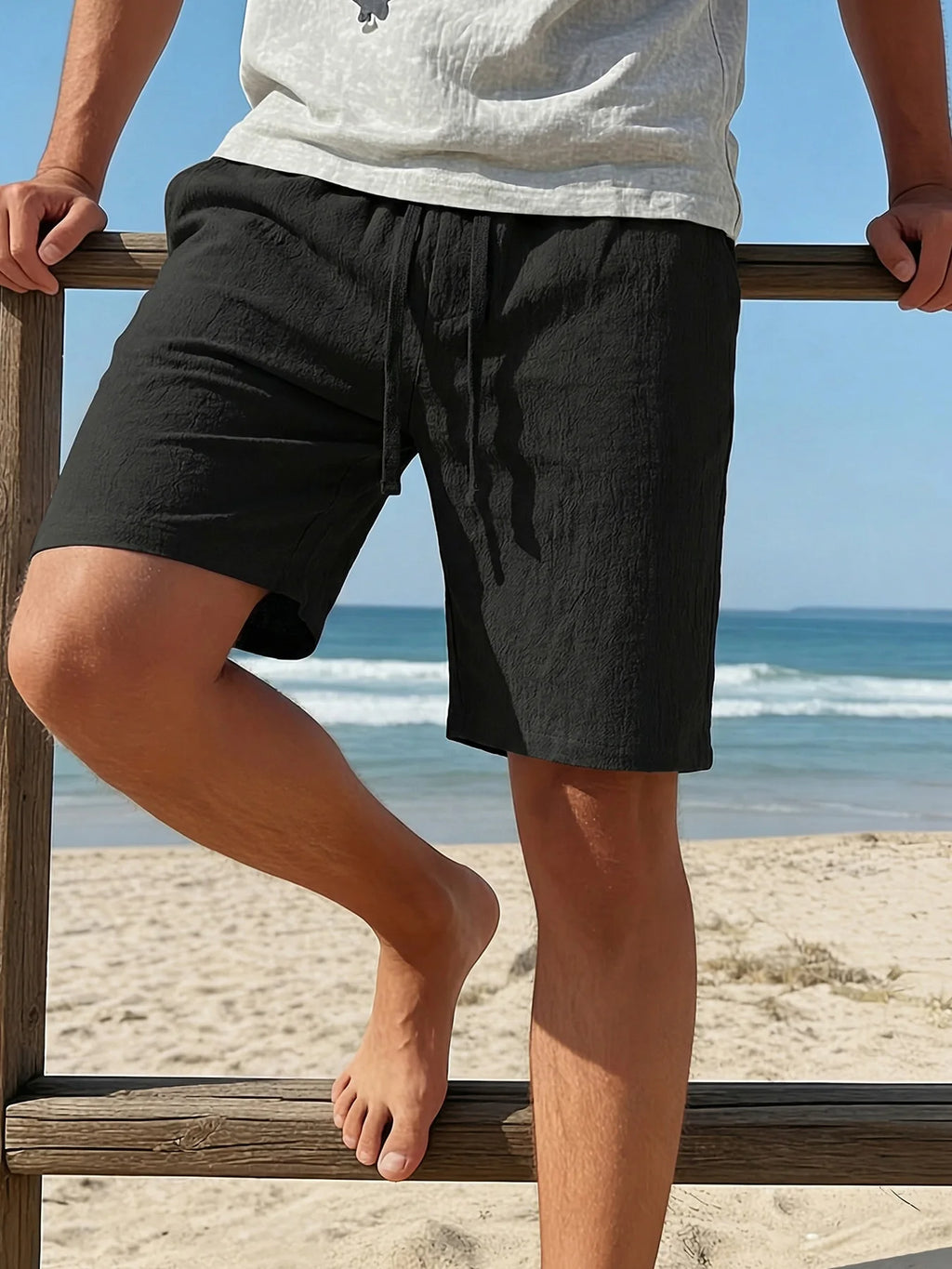 Harbor Breeze Linen Shorts