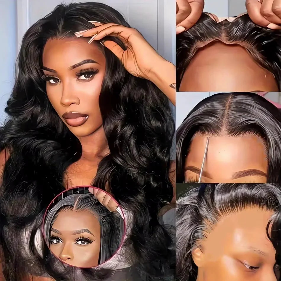 Black Velvet Body Wave Wig