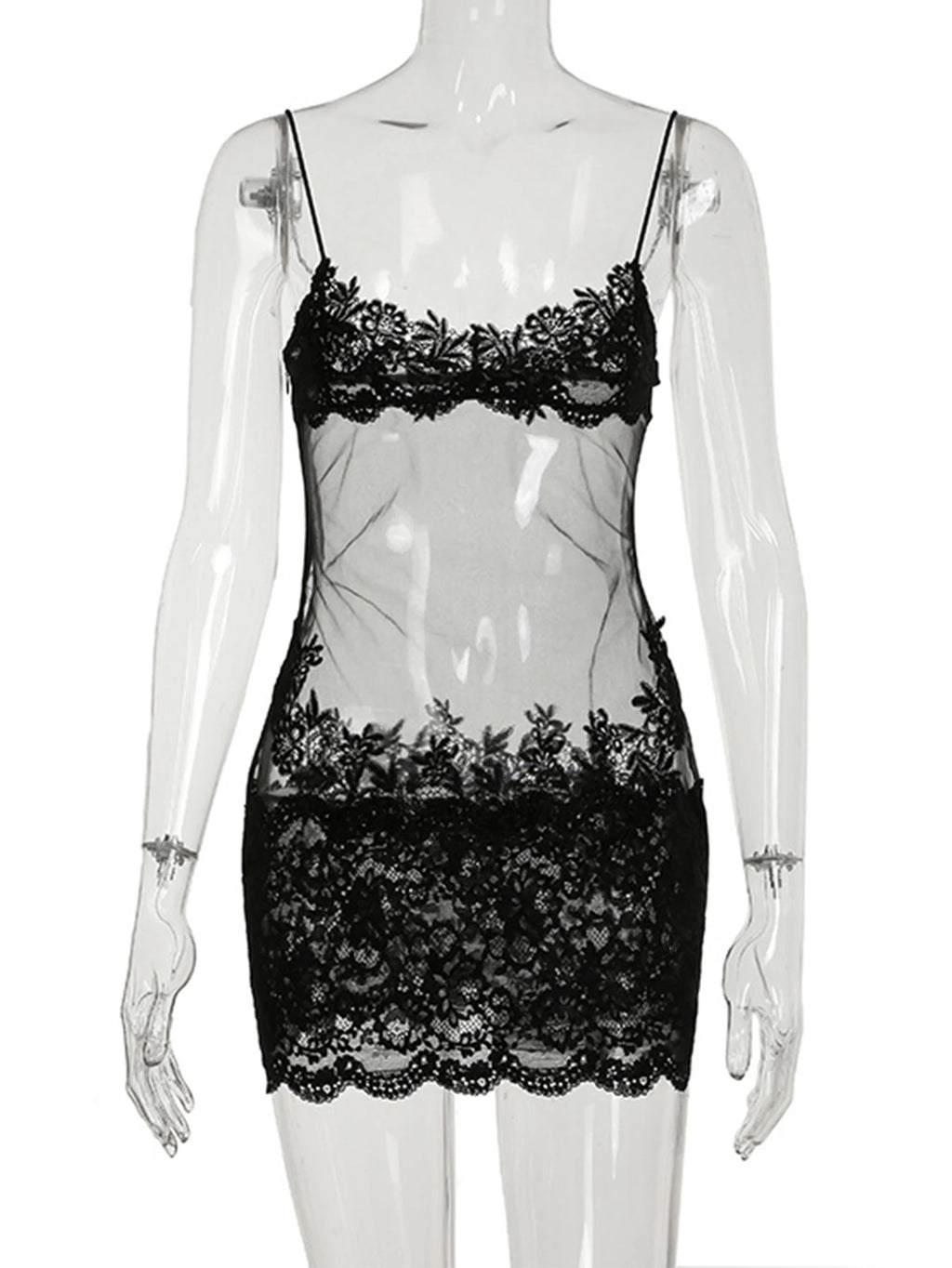 Lace Me In Luxury Mini Dress