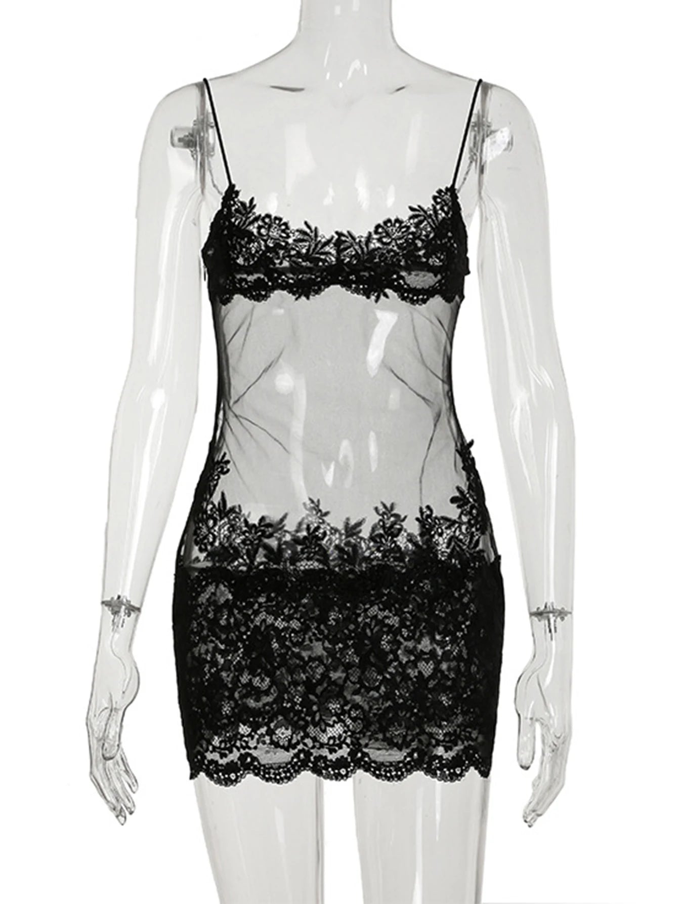 Lace Me In Luxury Mini Dress