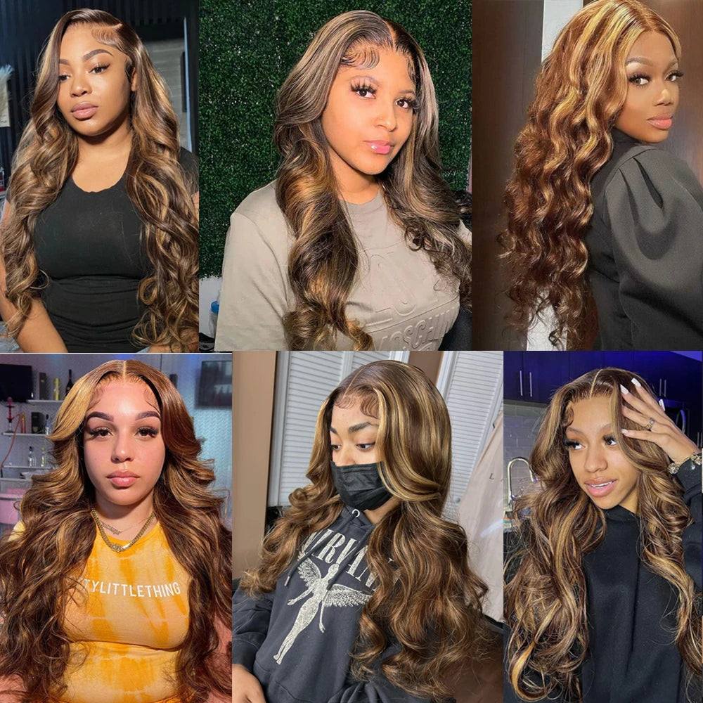 Honey Glaze Body Wave Wig
