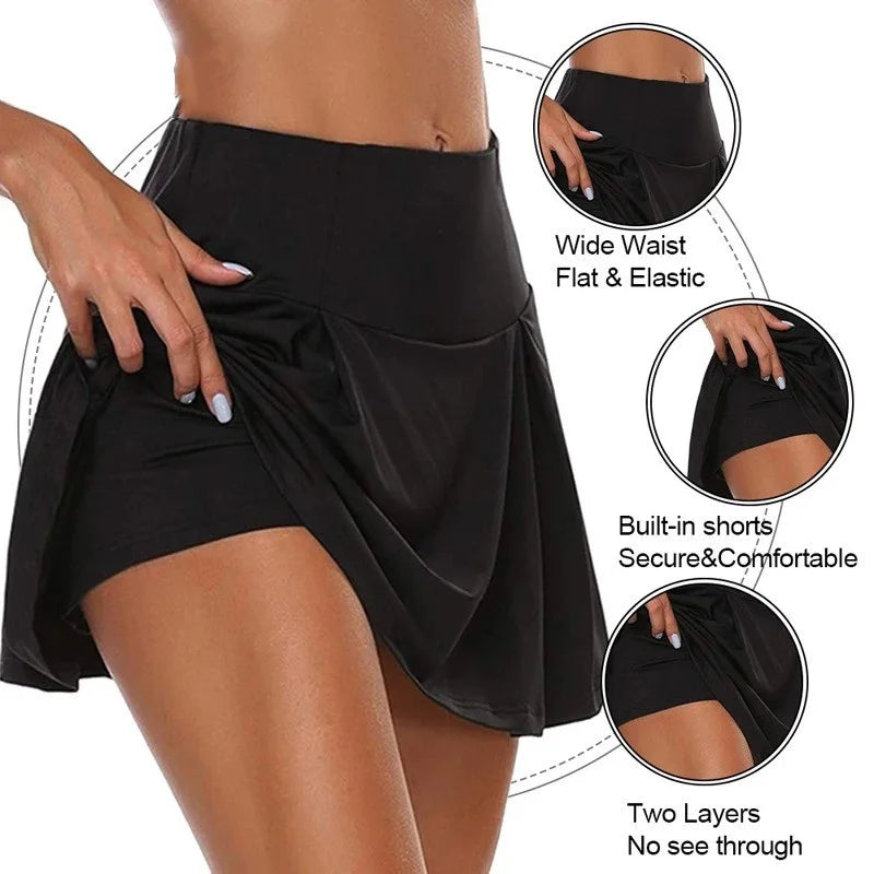 The Courtside Luxe Skort