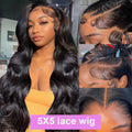 Black Velvet Body Wave Wig