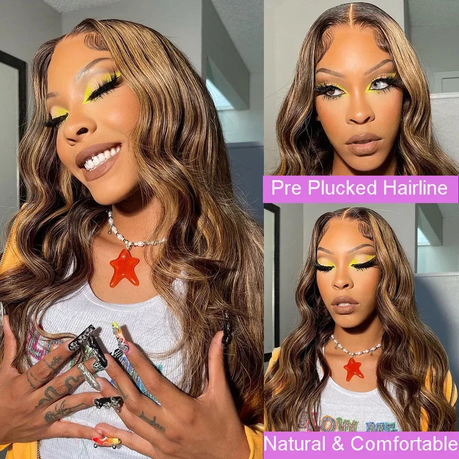 Honey Glaze Body Wave Wig