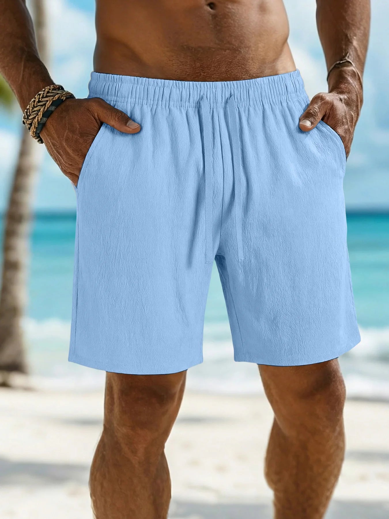 Harbor Breeze Linen Shorts