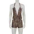 Miami Nights Safari Romper