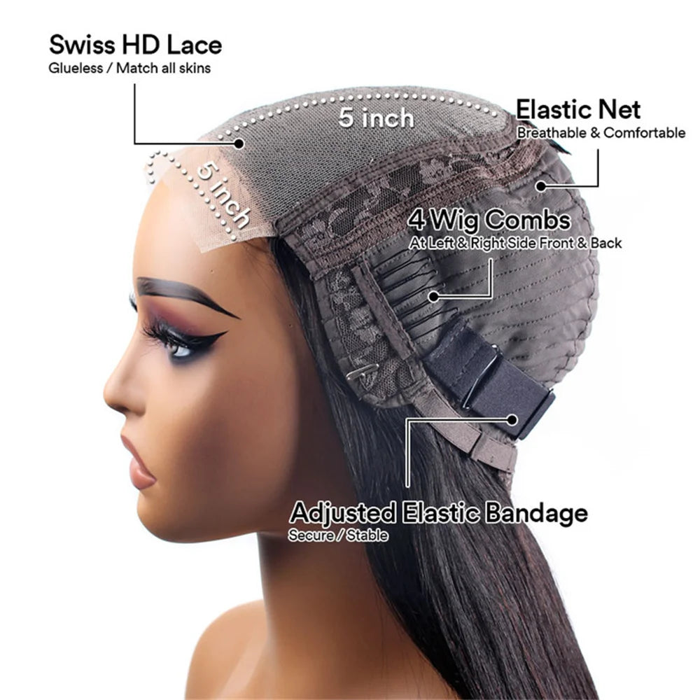 Black Velvet Body Wave Wig