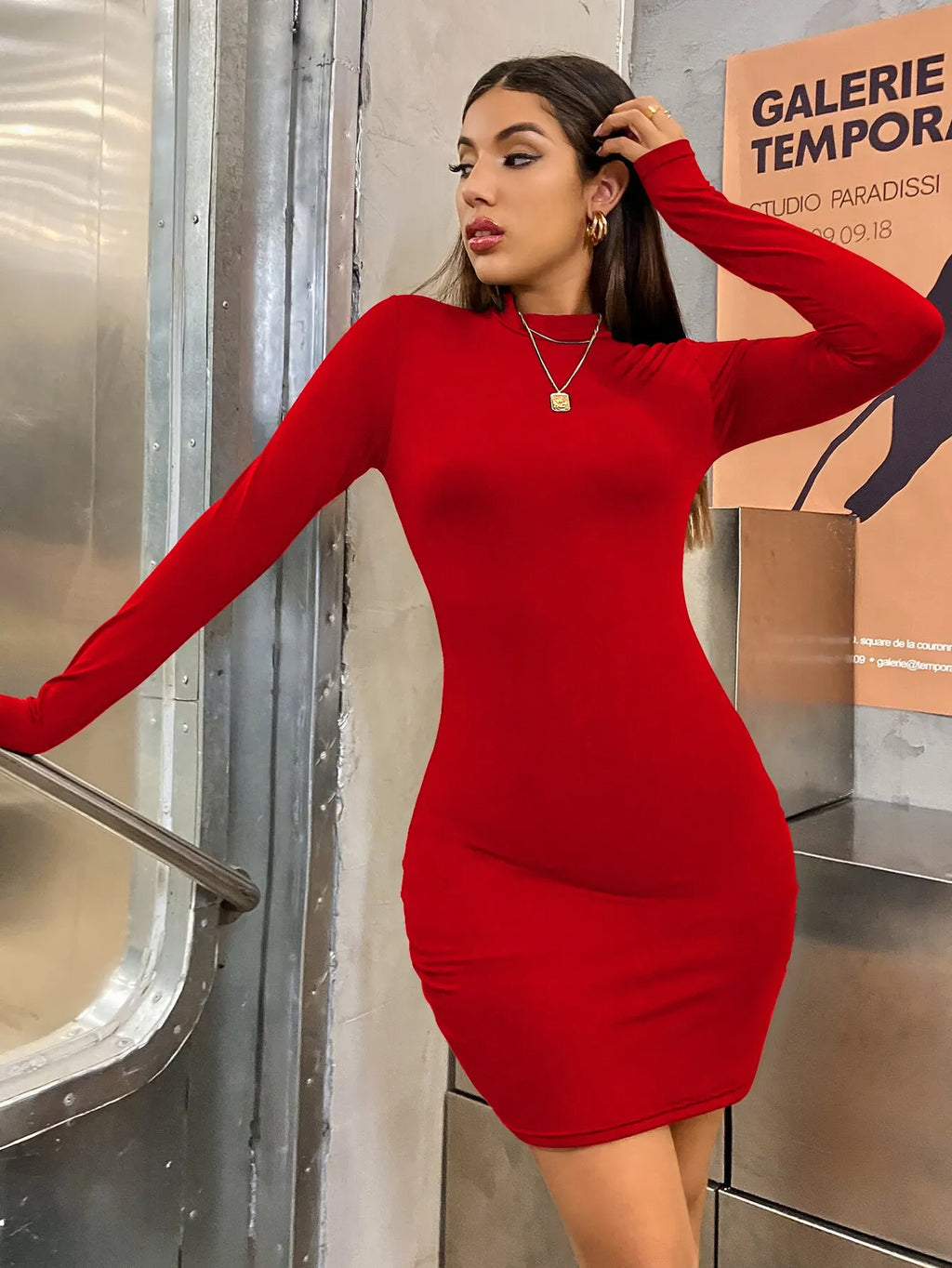 Crimson Desire Dress