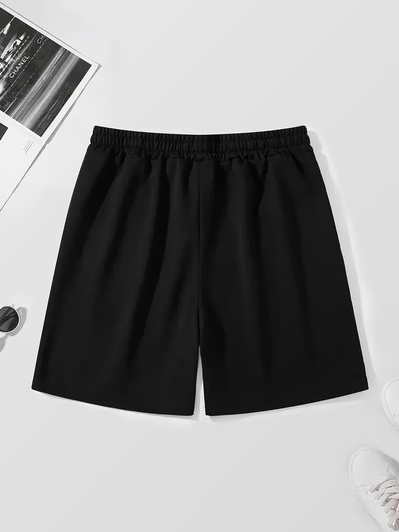 The 2025 summer new men's shorts are street casual sporty fashionable comfortable soft breathable and printed with 3D patterns