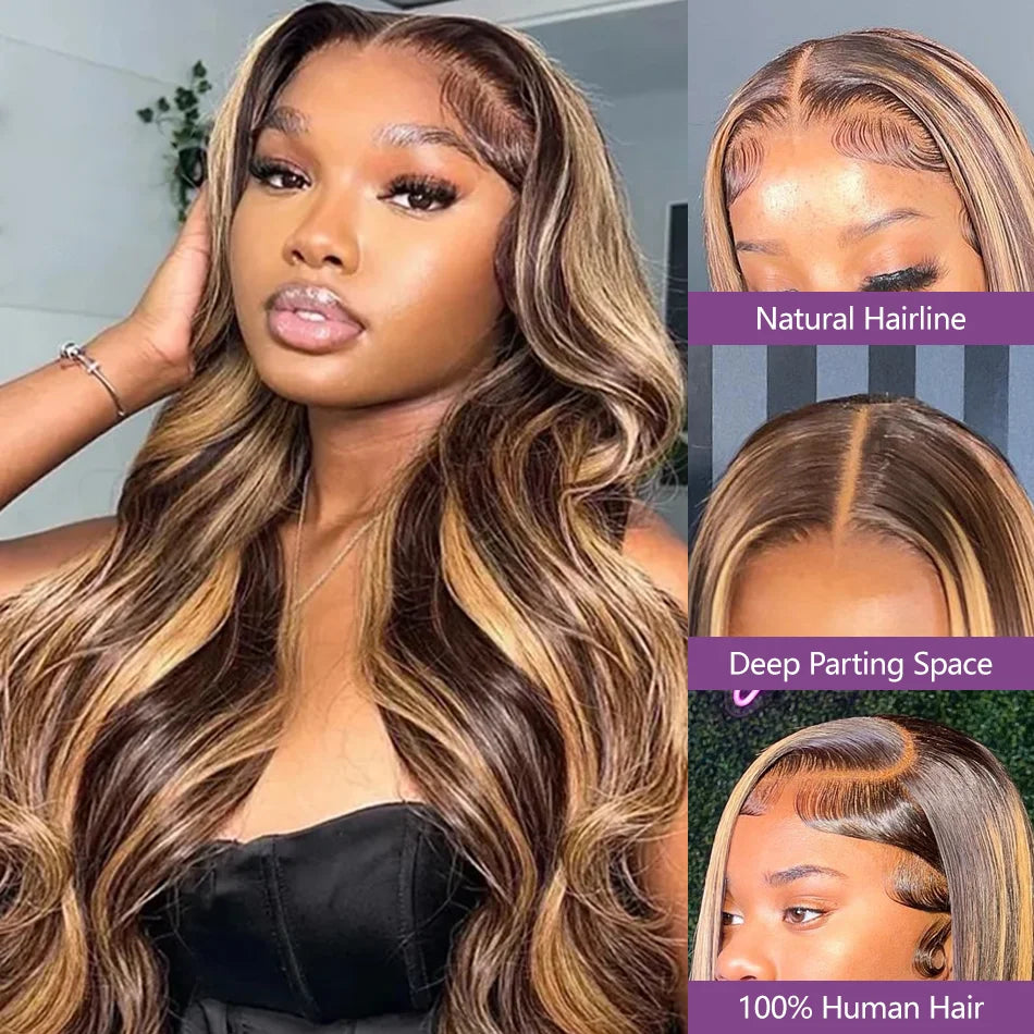 Honey Glaze Body Wave Wig