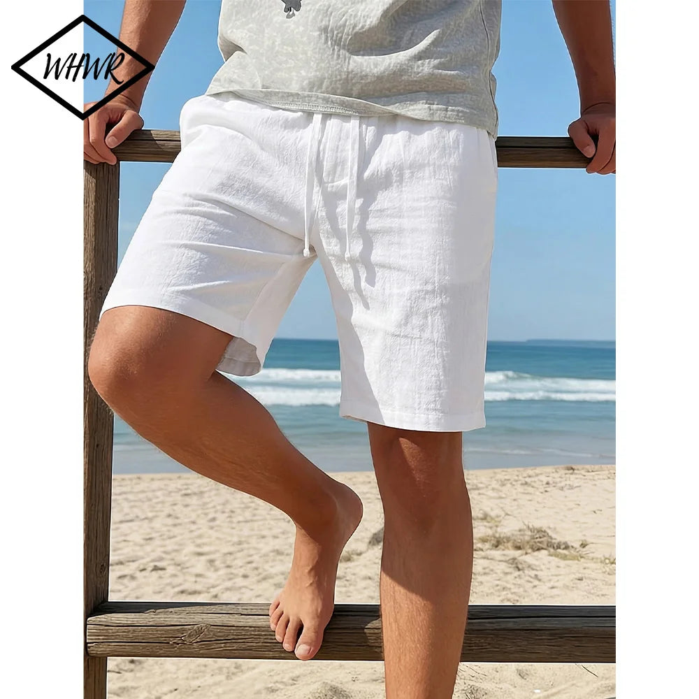 Harbor Breeze Linen Shorts