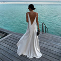 Ivory Escape Satin Gown