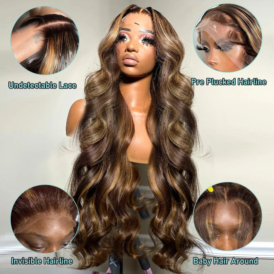 Honey Glaze Body Wave Wig