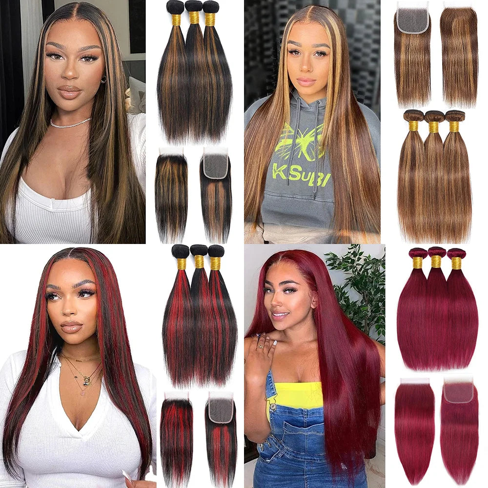 Halo Beauty Luxury Straight Bundle Deal