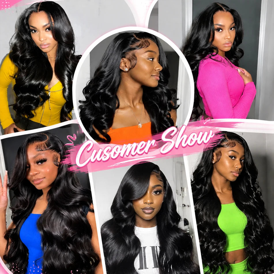 Black Velvet Body Wave Wig