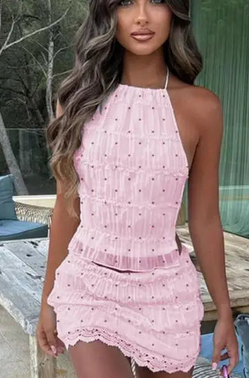 Santorini Ruffle Set