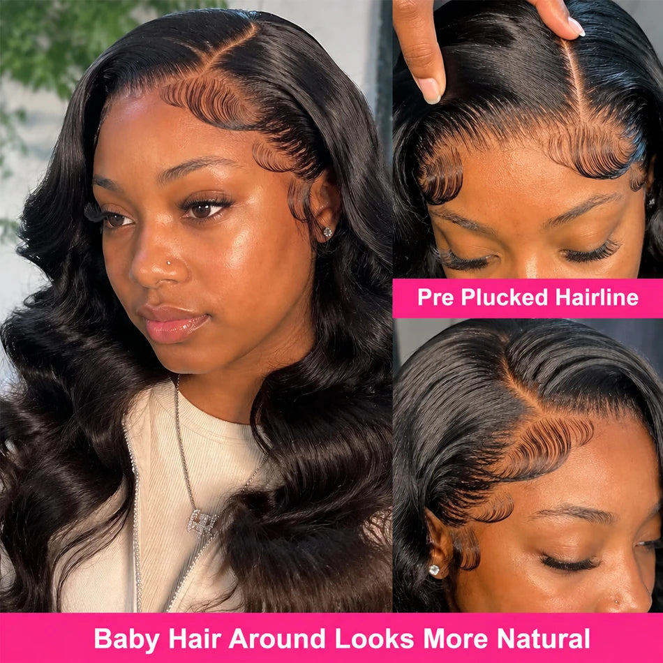 Black Velvet Body Wave Wig