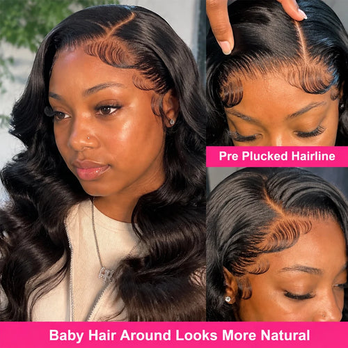 Black Velvet Body Wave Wig